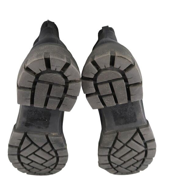 Steve Madden Shoe Women 11 Boots Fashion Platform Block Heel Hutch Pull On Black - Picture 15 of 16